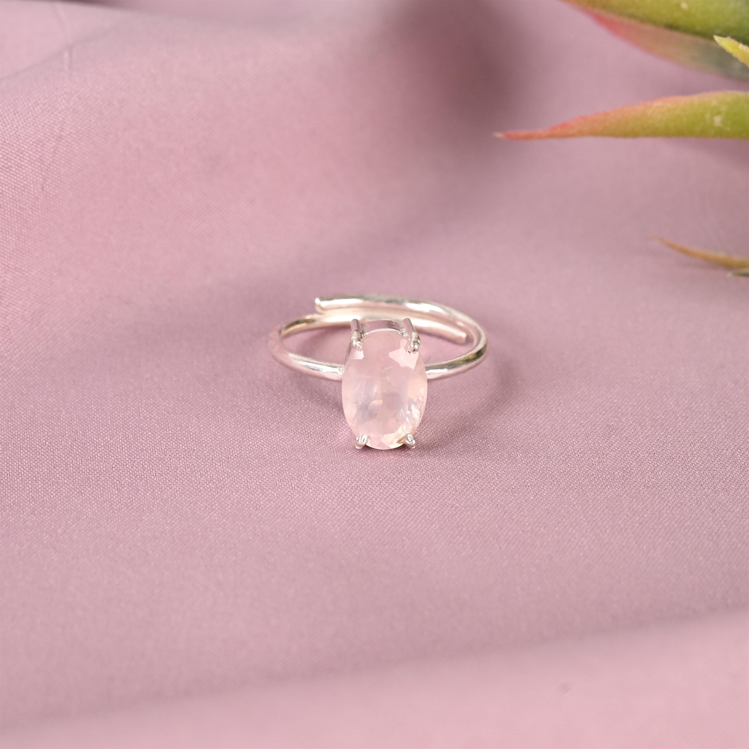 Rose Quartz Ring